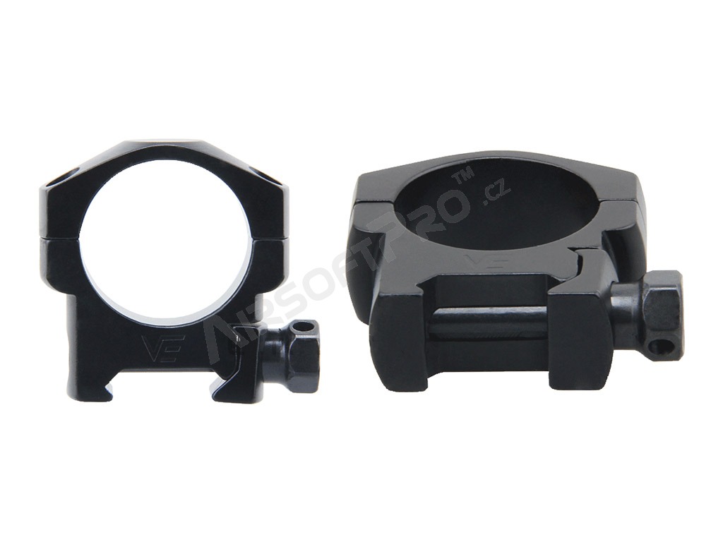 30 mm montážní kroužky pro RIS lišty - nízké [Vector Optics]