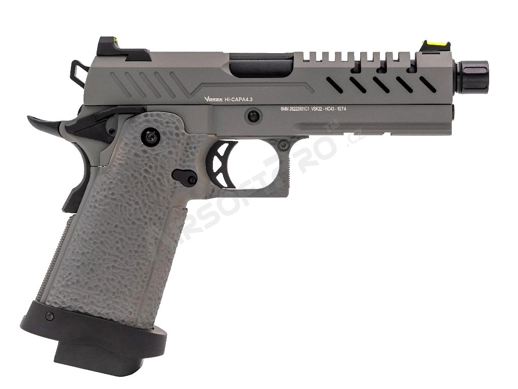 Airsoft GBB pistol Hi-Capa 4.3, Grey [Vorsk]