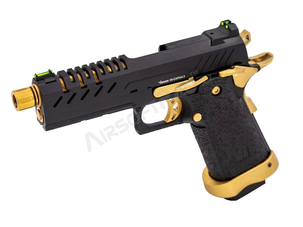 Airsoft GBB pistol Hi-Capa 4.3 - Gold match [Vorsk]