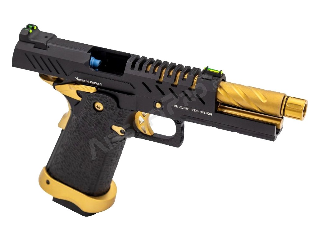 Airsoft GBB pistol Hi-Capa 4.3 - Gold match [Vorsk]