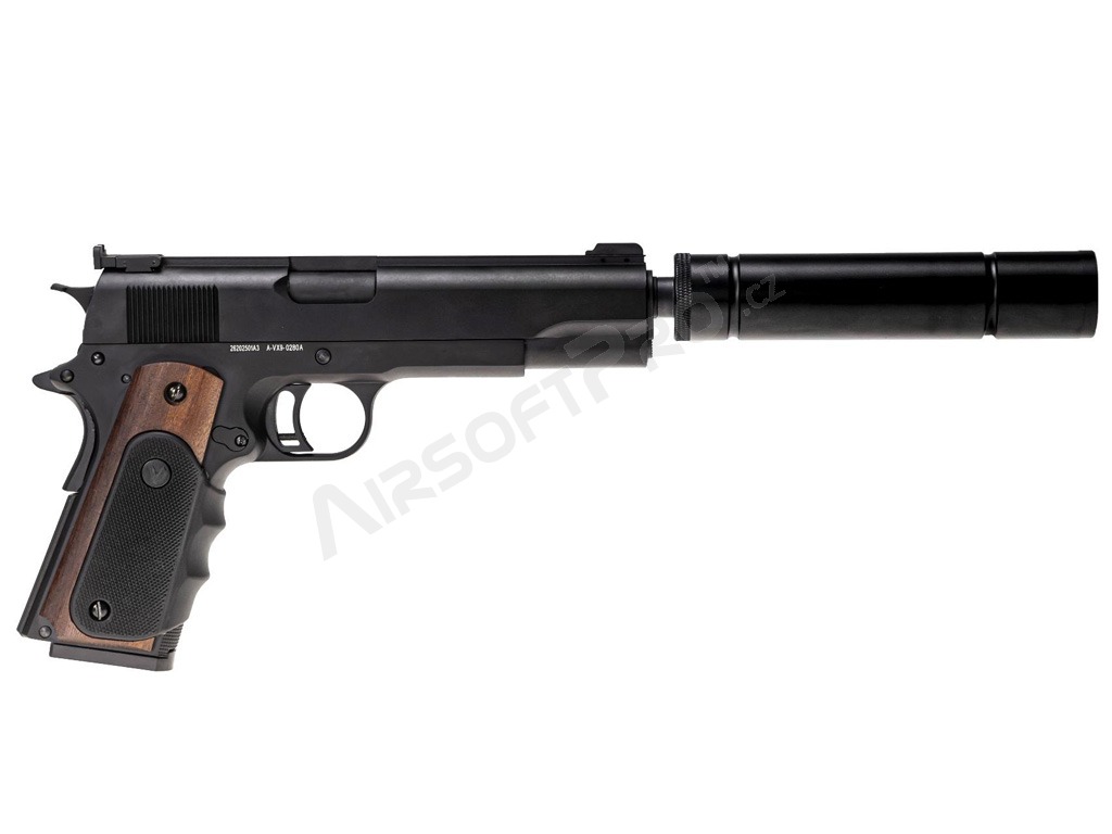 Airsoftová pistole Agency VX-9, GBB - černá [Vorsk]