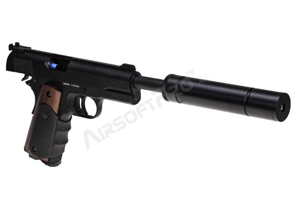 Airsoftová pistole Agency VX-9, GBB - černá [Vorsk]