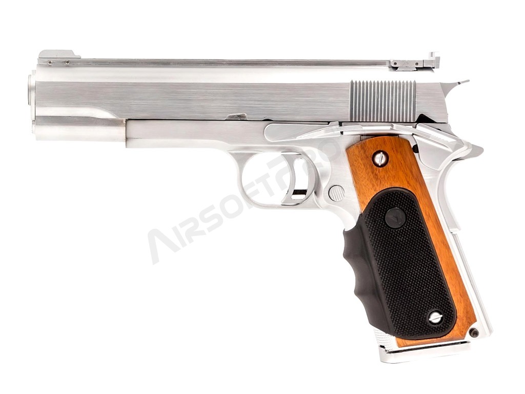 Airsoft GBB pistol Agency VX-9 - Chrome [Vorsk]