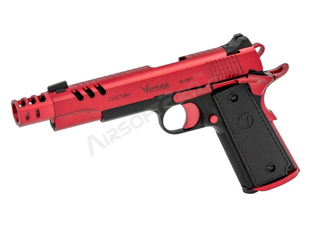 Airsoft GBB pistol CS Defender Pro MEU - Red [Vorsk]