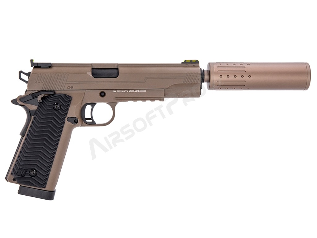 Airsoft GBB pistol VX-14 - FDE [Vorsk]