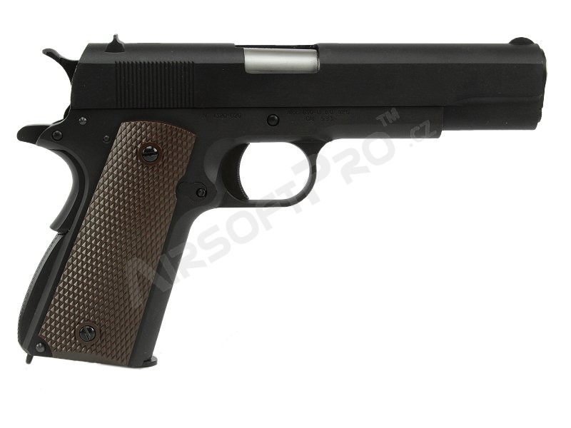 Pistolet airsoft M1911 A1 - GEN.3 - détente à gaz, full metal [WE]