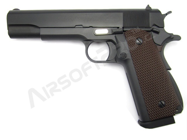 Airsoft pistol M1911 A1 - gas blowback, full metal, double column [WE]