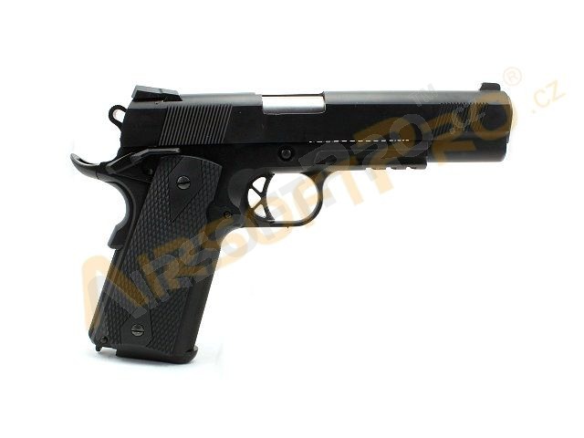 Pistolet airsoft 1911B - gas blowback, full metal, 2 chargeurs [WE]