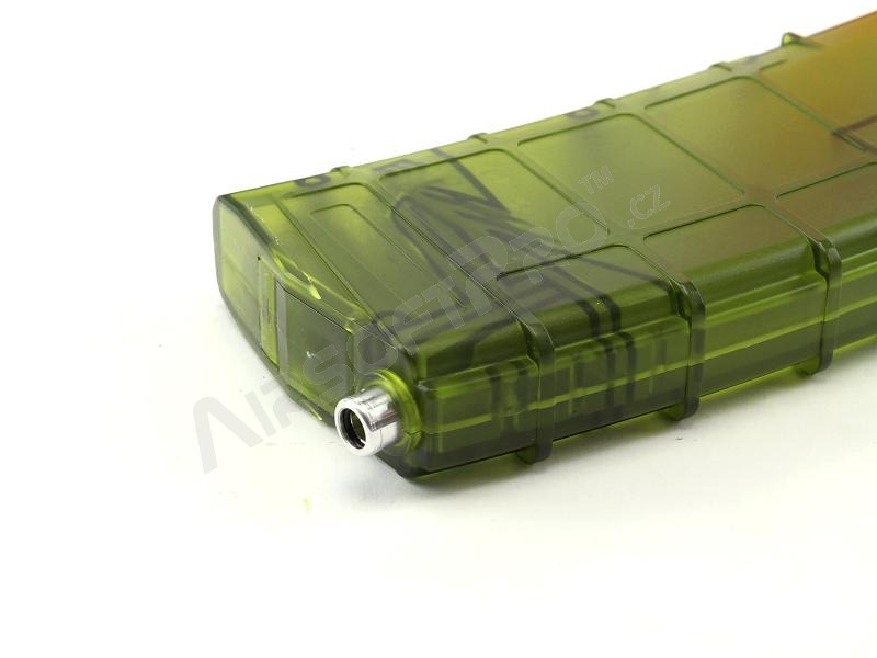Chargeur rapide Airsoft 450 rds M4 mag style - vert [6mm Proshop]