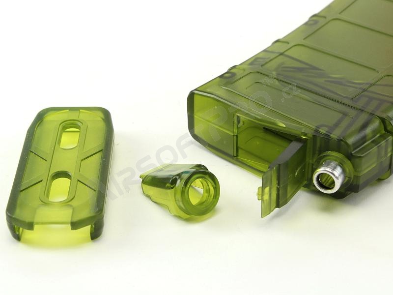 Airsoft 450 rds M4 mag style speed Loader - green [6mm Proshop]