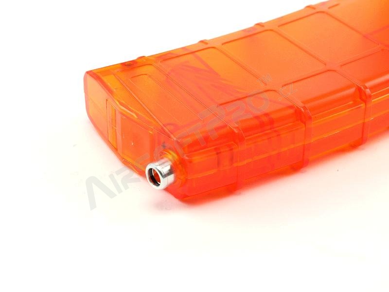 Chargeur rapide Airsoft 450 rds M4 mag style - orange [6mm Proshop]