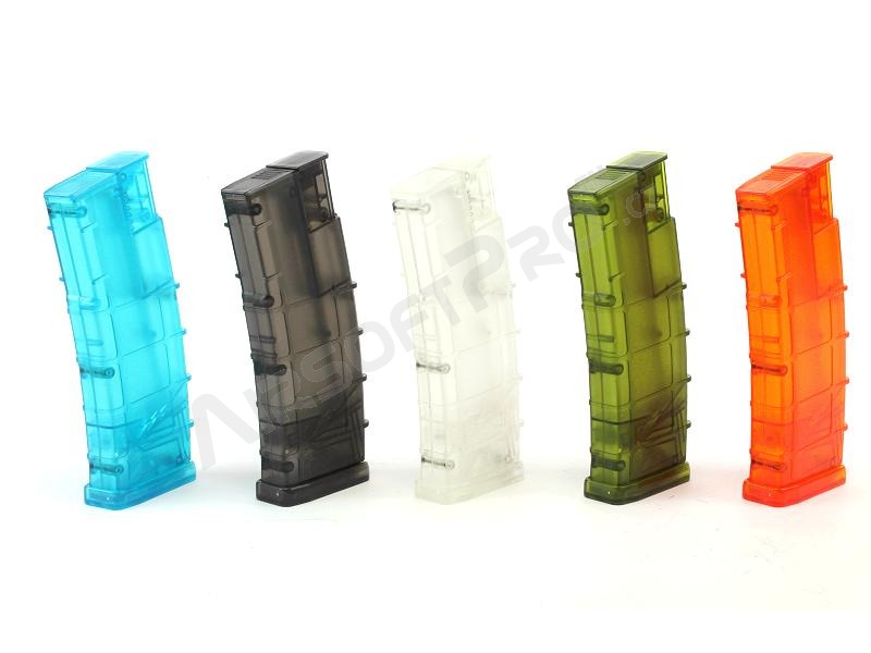 Chargeur rapide Airsoft 450 rds M4 mag style - clair [6mm Proshop]