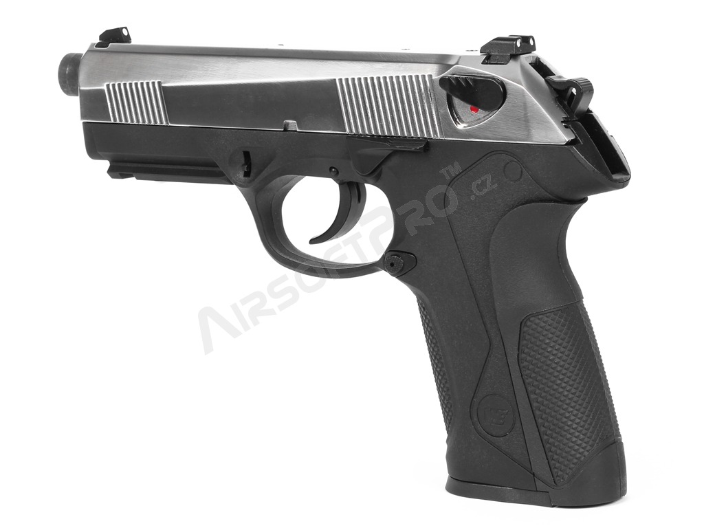 Airsoftová pistole Bulldog EX-L, blowback - stříbrný závěr [WE]