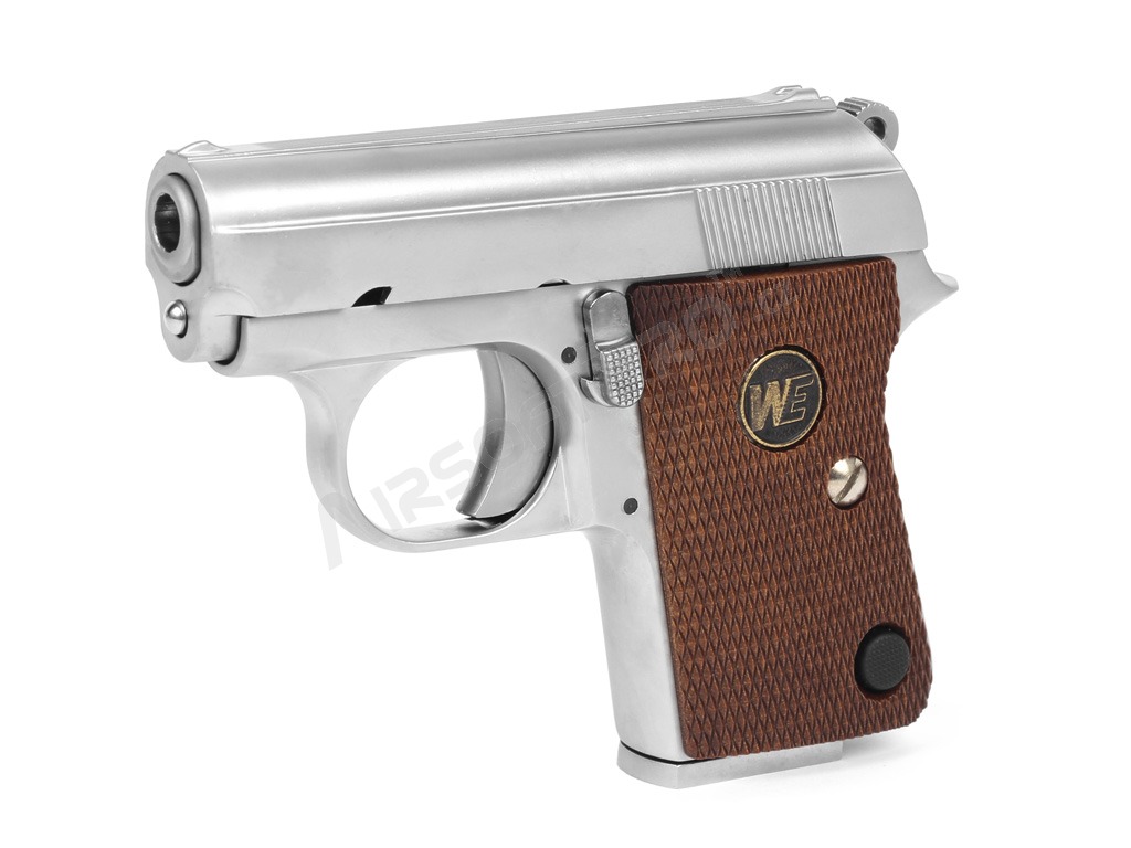 Airsoft pistol 1908 .25 ACP (CT25) - fullmetal, blowback - silver [WE]