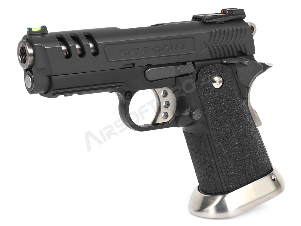 Pistolet airsoft HI-CAPA 3.8 Deinonychus - full metal, blowback - noir [WE]