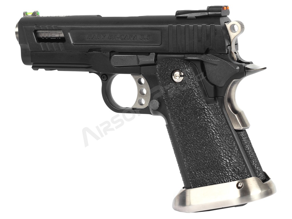 Airsoft pistol HI-CAPA 3.8 Velociraptor - full metal, blowback - black [WE]
