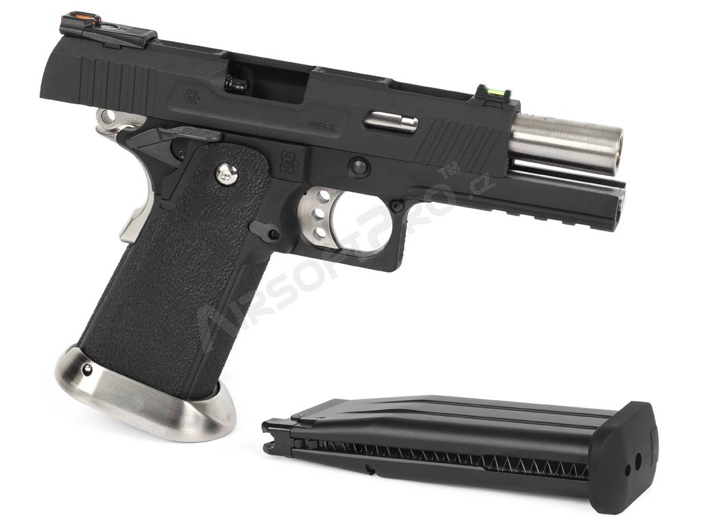 Airsoftová pistole HI-CAPA 4.3 Allosaurus - celokov, blowback - černá [WE]
