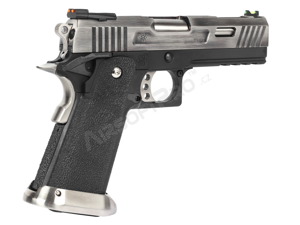 Airsoft pistol HI-CAPA 4.3 Allosaurus - full metal, blowback - silver [WE]