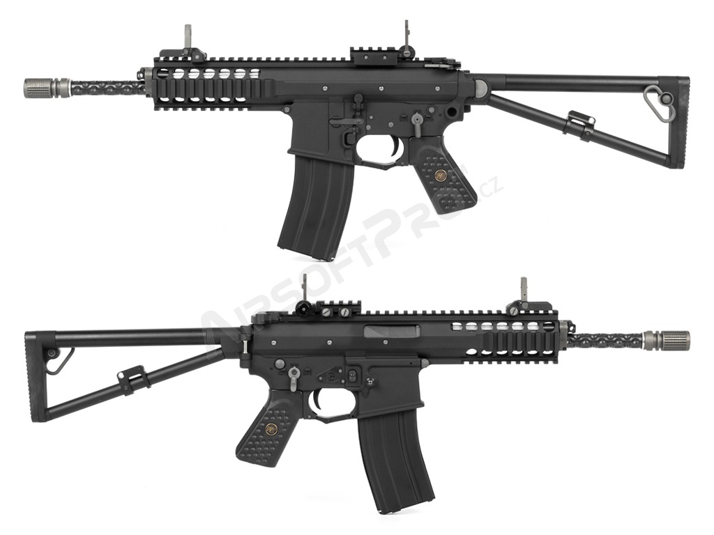 Airsoft rifle AWSS KAC PDW 10” GBB, blowback - black [WE]