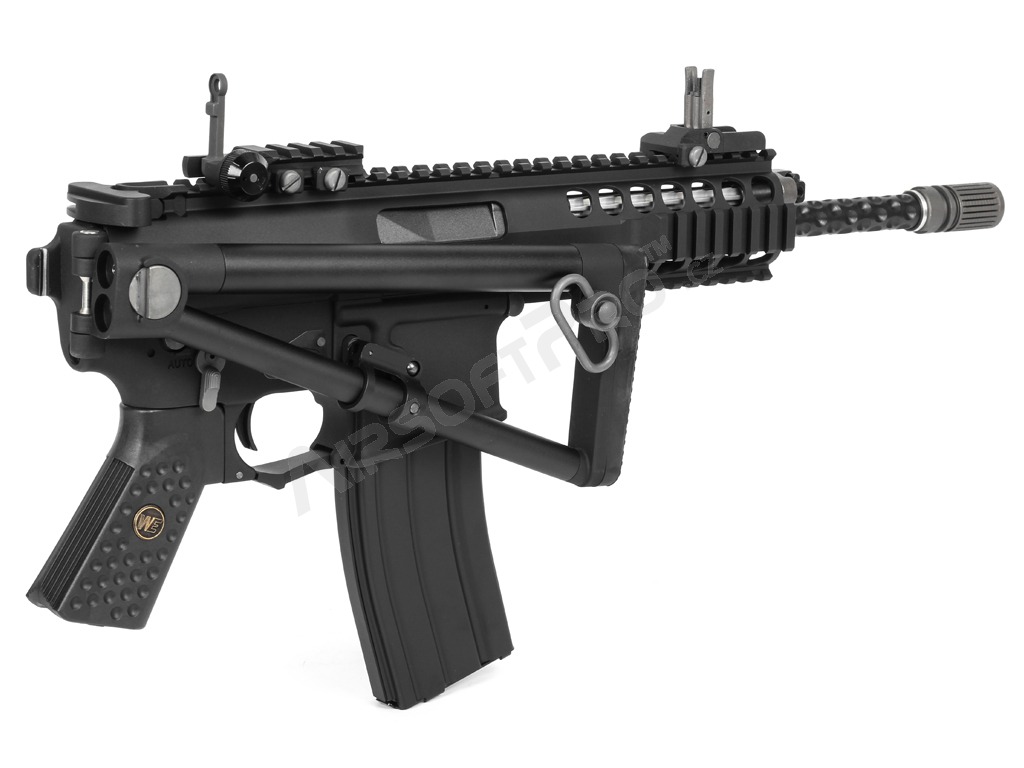 Airsoft rifle AWSS KAC PDW 10” GBB, blowback - black [WE]