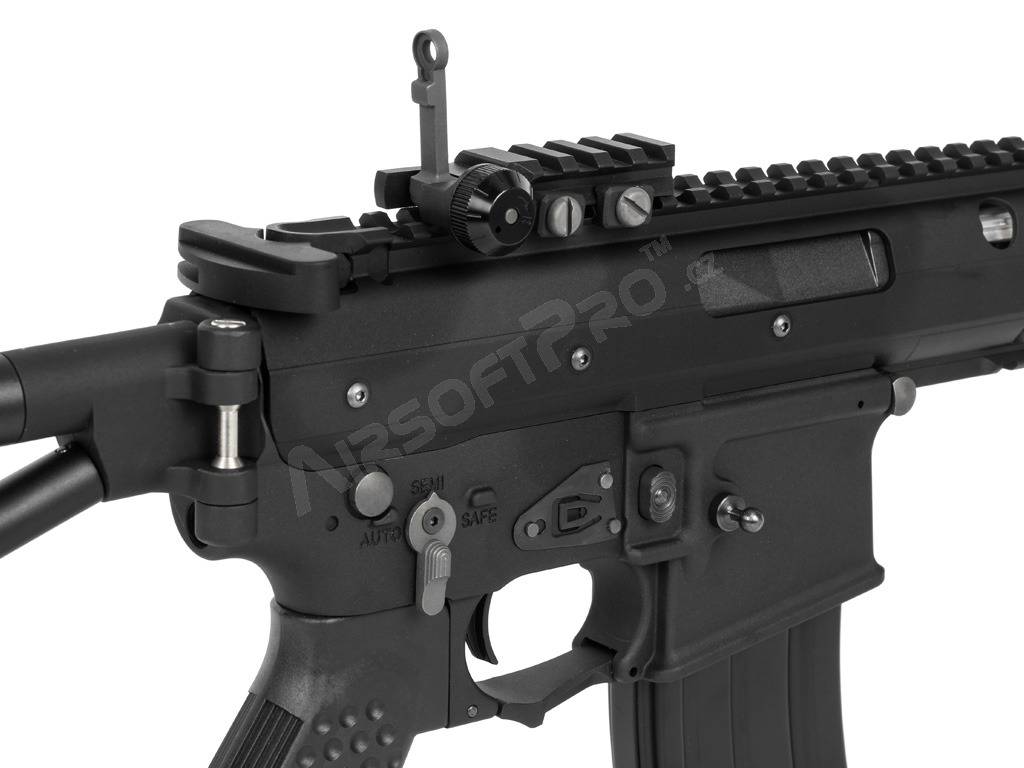 Airsoft rifle AWSS KAC PDW 8” GBB, blowback - black [WE]
