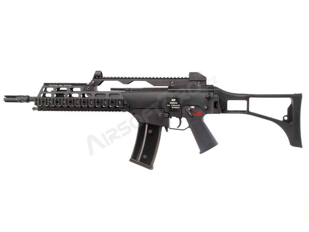Airsoft rifle G39 RAS GBB, blowback - black [WE]
