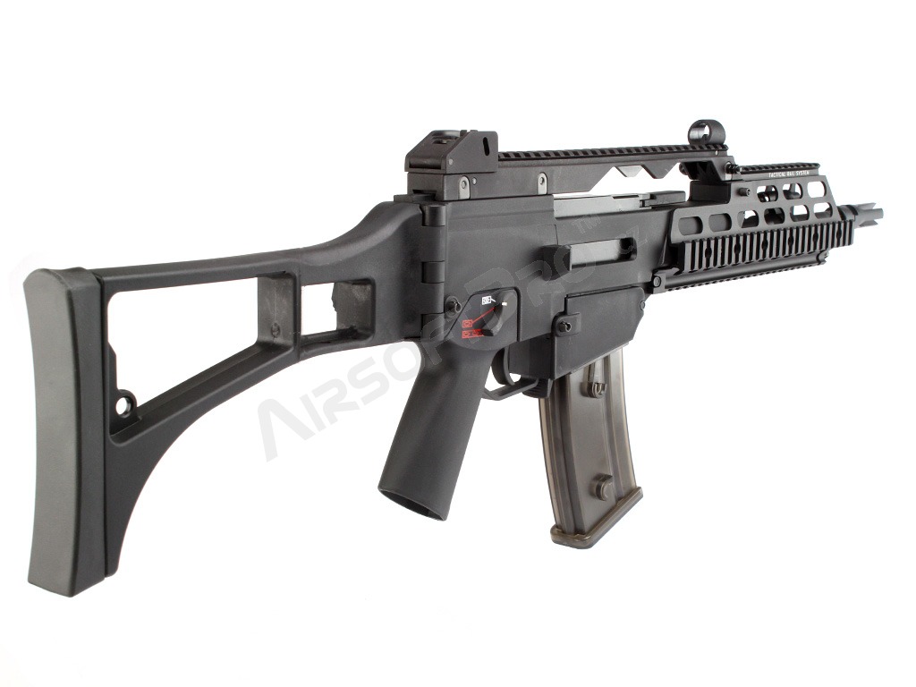 Airsoft rifle G39 RAS GBB, blowback - black [WE]