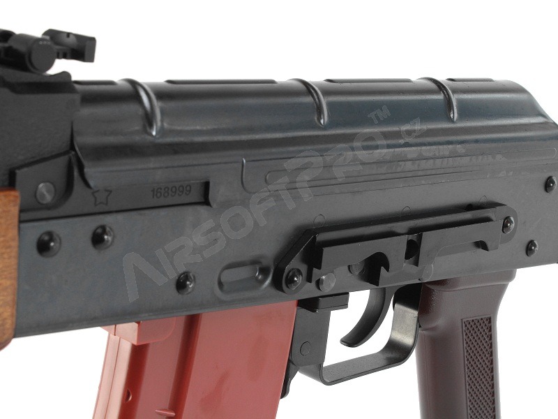 Fusil airsoft AK 74 GBB - tout métal, blowback - bois véritable [WE]