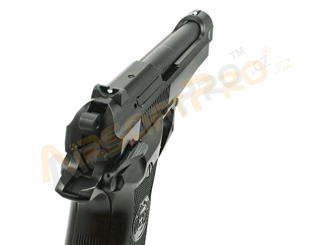 Airsoft pistol M84 Cheetah, black, fullmetal, blowback [WE]