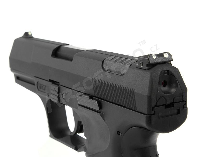 Airsoftová pistole E99 (P99) God of War - celokov, blowback - černá [WE]