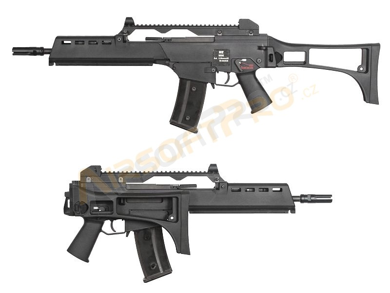 Airsoft rifle G39K GBB, blowback, - black [WE]