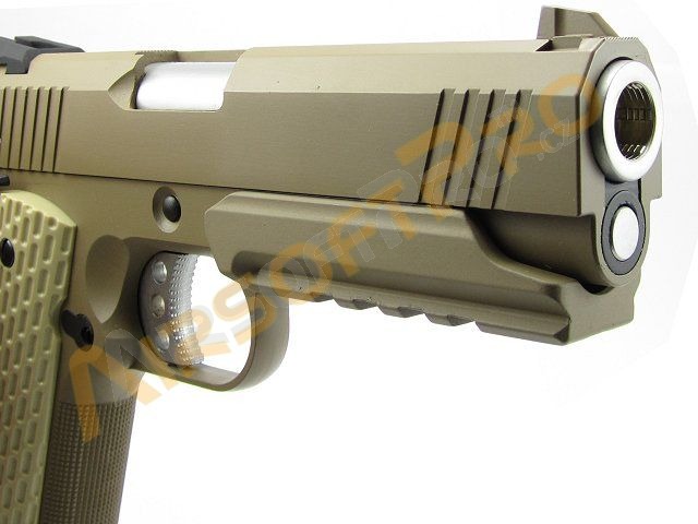 Pistolet airsoft Desert Warrior 4.3 OPS, fullmetal, blowback [WE]