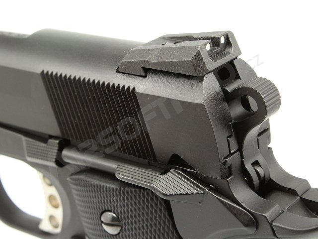 Airsoft pistol M.E.U. SOC RAIL- BK, fullmetal, blowback [WE]