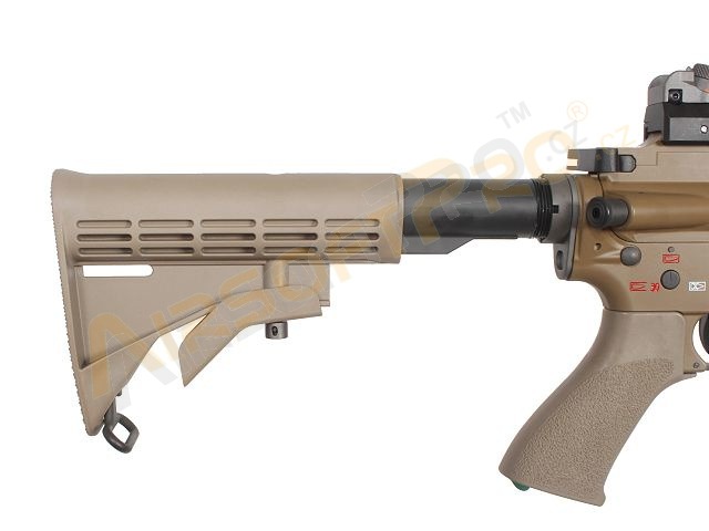 Airsoft rifle 4168 - full metal, blowback, TAN [WE]