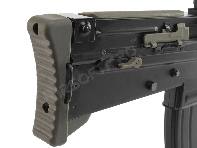 Airsoft rifle L85 GBB - full metal, blowback - black [WE]