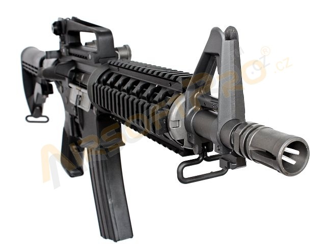 Airsoft rifle M4 CQBR GBB, full metal, blowback, black [WE]