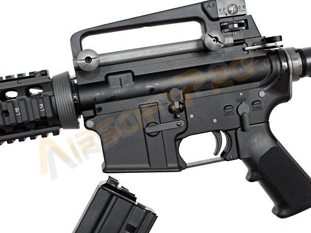 Fusil airsoft M4 CQBR GBB, full metal, blowback, noir [WE]