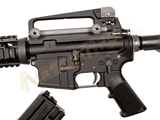 Airsoft rifle M4 RIS GBB - full metal, blowback, black [WE]