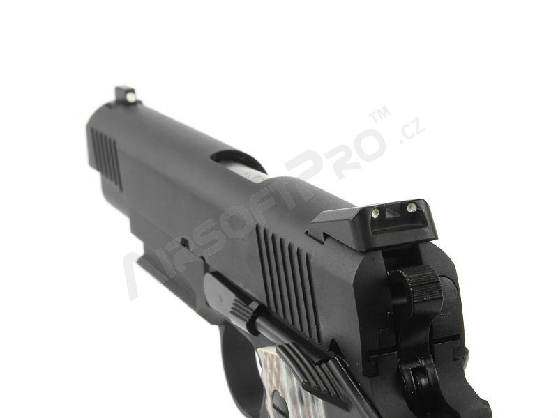 Pistolet airsoft M45 A1 - GBB, full metal, noir [WE]