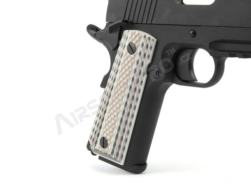 Pistolet airsoft M45 A1 - GBB, full metal, noir [WE]
