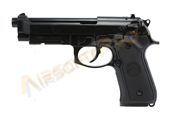 Airsoftová pistole M9 A1 Gen 2 , černá, celokov, blowback - POUZE DÁVKA [WE]
