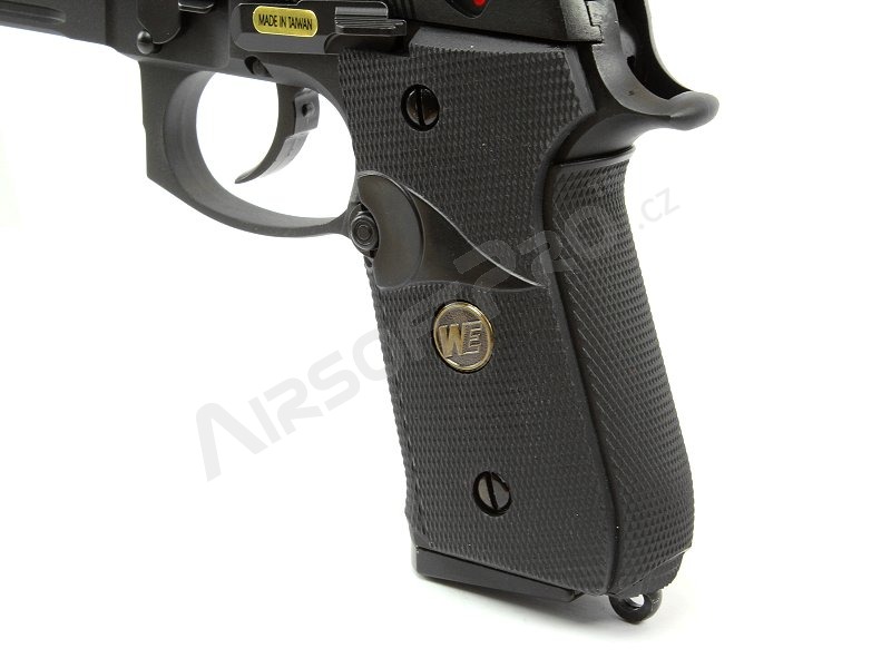 Airsoft pistol M9 A1,  black, fullmetal, blowback [WE]