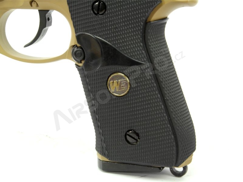 Airsoft pistol M9 A1, sand, fullmetal, blowback [WE]