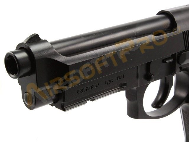 Airsoftová pistole M9A1 Gen2, černá, celokov, blowback, LED BOX [WE]