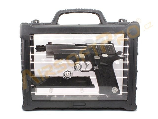 Airsoft pistol P-VIRUS F226 , Metal, blowback, LED BOX [WE]