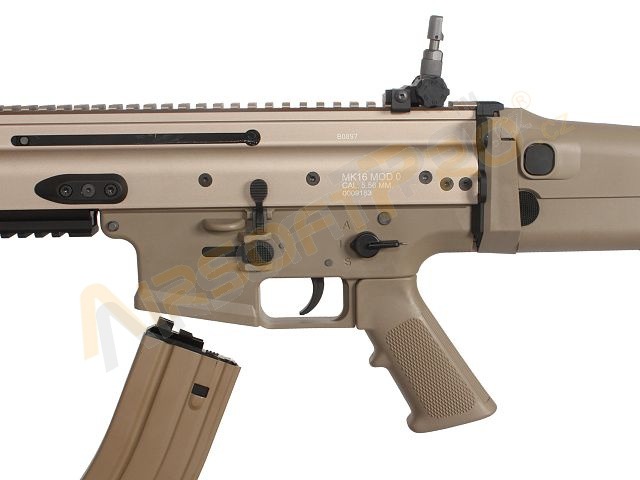 Airsoft rifle SC-L Short,  GBB , blowback - TAN [WE]