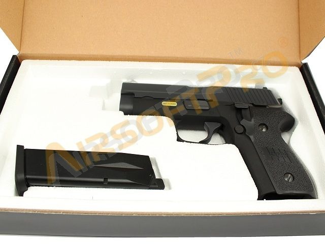 Pistolet airsoft F228 (P228) - Métal, blowback [WE]