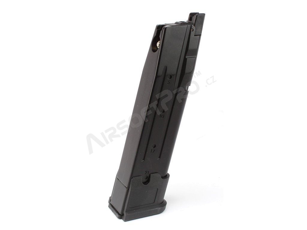 25 rounds long gas magazine for WE F17/18 (M17/18) - black [WE]