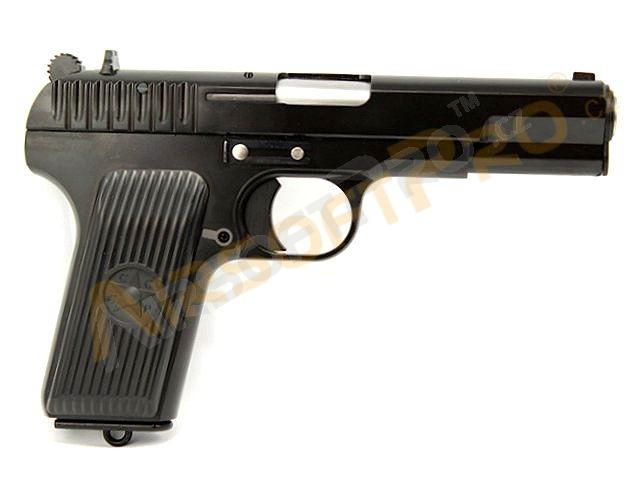 Airsoftová pistole TT33, černý - celokov, blowback [WE]