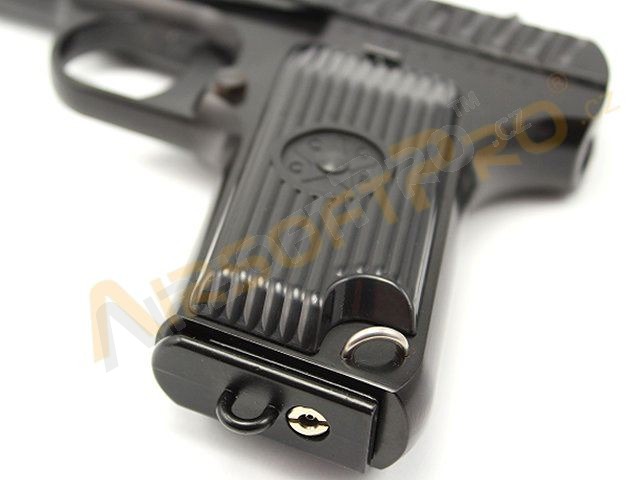 Airsoft pistol TT33, black - Metal, blowback [WE]